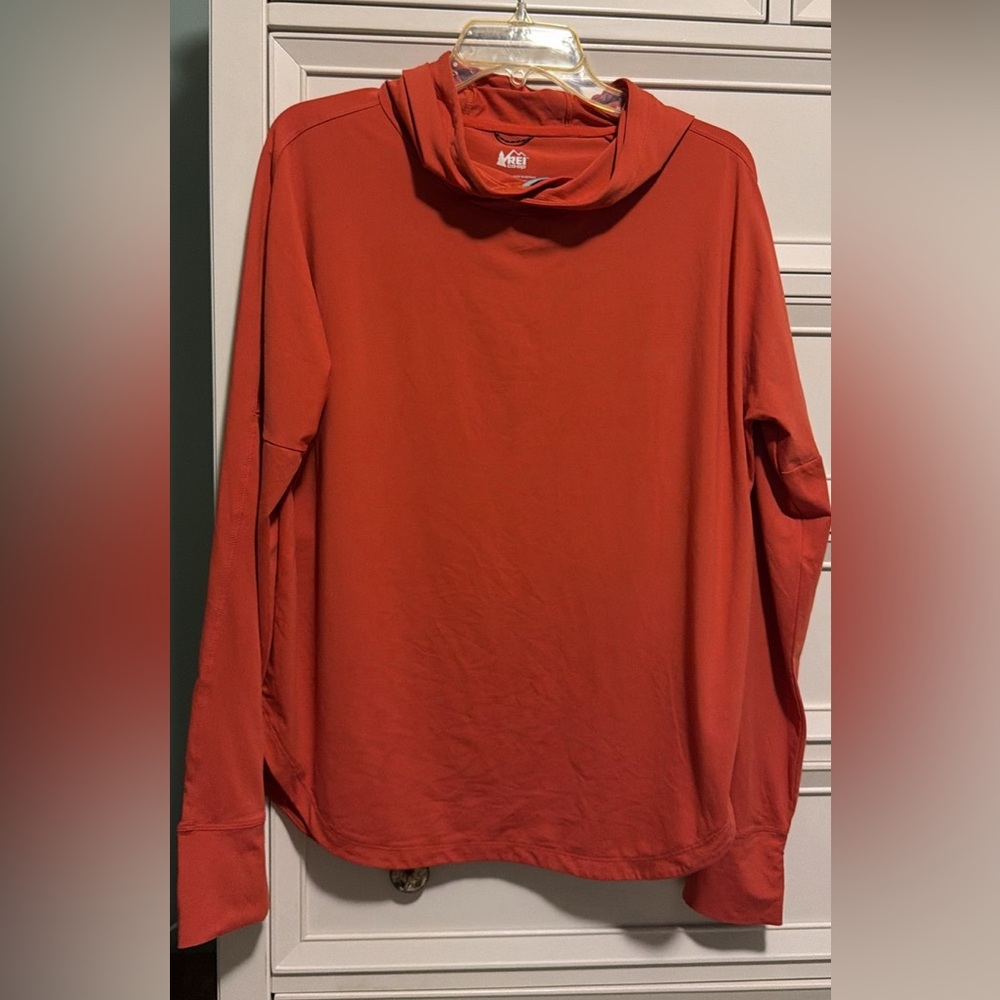 REI Burnt Orange Hoodie
